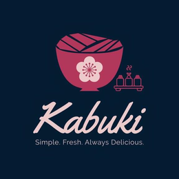 KABUKI SIMPLE. FRESH. ALWAYS DELICIOUS. trademark