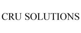 CRU SOLUTIONS trademark