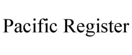 PACIFIC REGISTER trademark