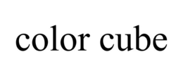 COLOR CUBE trademark