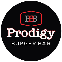 P B B PRODIGY BURGER BAR trademark