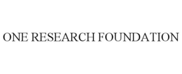 ONE RESEARCH FOUNDATION trademark
