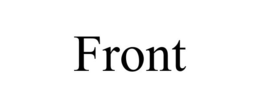 FRONT trademark