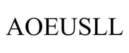 AOEUSLL trademark