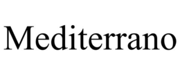 MEDITERRANO trademark