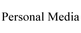 PERSONAL MEDIA trademark
