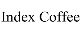 INDEX COFFEE trademark