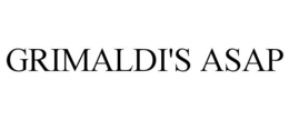 GRIMALDI'S ASAP trademark