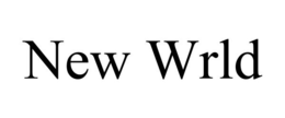 NEW WRLD trademark