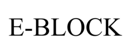 E-BLOCK trademark