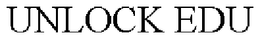UNLOCK EDU trademark