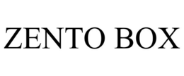 ZENTO BOX trademark