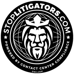 STOPLITIGATORS.COM POWERED BY CONTACT CENTER COMPLIANCE DNC.COM trademark