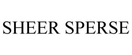 SHEER SPERSE trademark