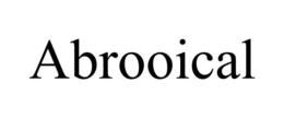 ABROOICAL trademark