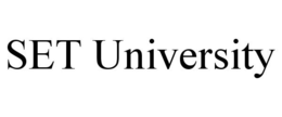SET UNIVERSITY trademark