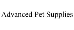 ADVANCED PET SUPPLIES trademark