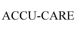 ACCU-CARE trademark
