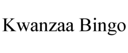 KWANZAA BINGO trademark