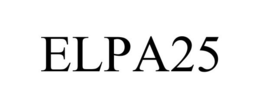 ELPA25 trademark