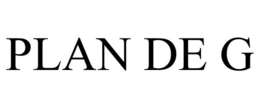 PLAN DE G trademark