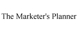 THE MARKETER'S PLANNER trademark