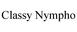 CLASSY NYMPHO trademark