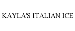 KAYLA'S ITALIAN ICE trademark