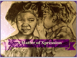 A MATTER OF XPRESSION trademark
