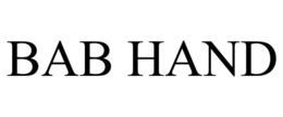 BAB HAND trademark