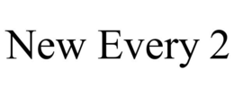 NEW EVERY 2 trademark