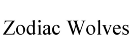 ZODIAC WOLVES trademark
