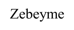 ZEBEYME trademark