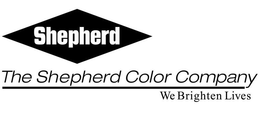SHEPHERD THE SHEPHERD COLOR COMPANY WE BRIGHTEN LIVES trademark