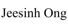 JEESINH ONG trademark