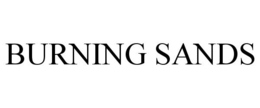 BURNING SANDS trademark