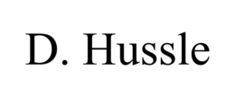 D. HUSSLE trademark