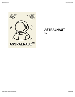 ASTRALNAUT trademark