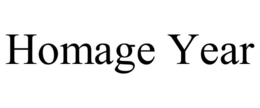 HOMAGE YEAR trademark