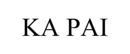 KA PAI trademark