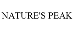 NATURE'S PEAK trademark