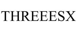 THREEESX trademark