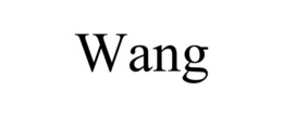 WANG trademark