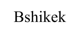 BSHIKEK trademark