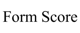 FORM SCORE trademark