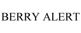 BERRY ALERT trademark