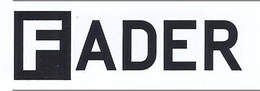 FADER trademark