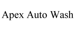 APEX AUTO WASH trademark