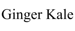 GINGER KALE trademark