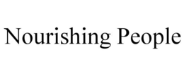 NOURISHING PEOPLE trademark